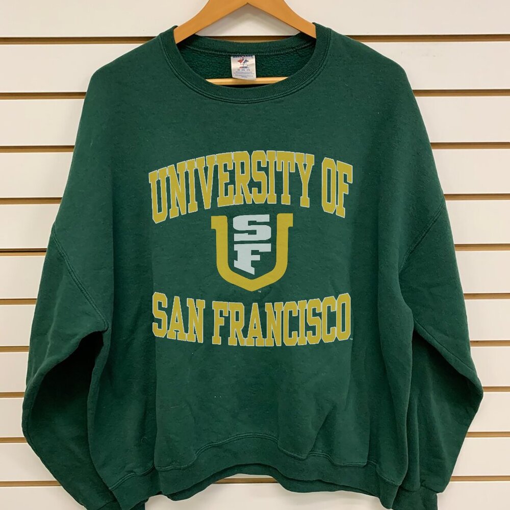 Vintage University Of San Francisco Champions Sweatshirt Men Women Shirt Tee